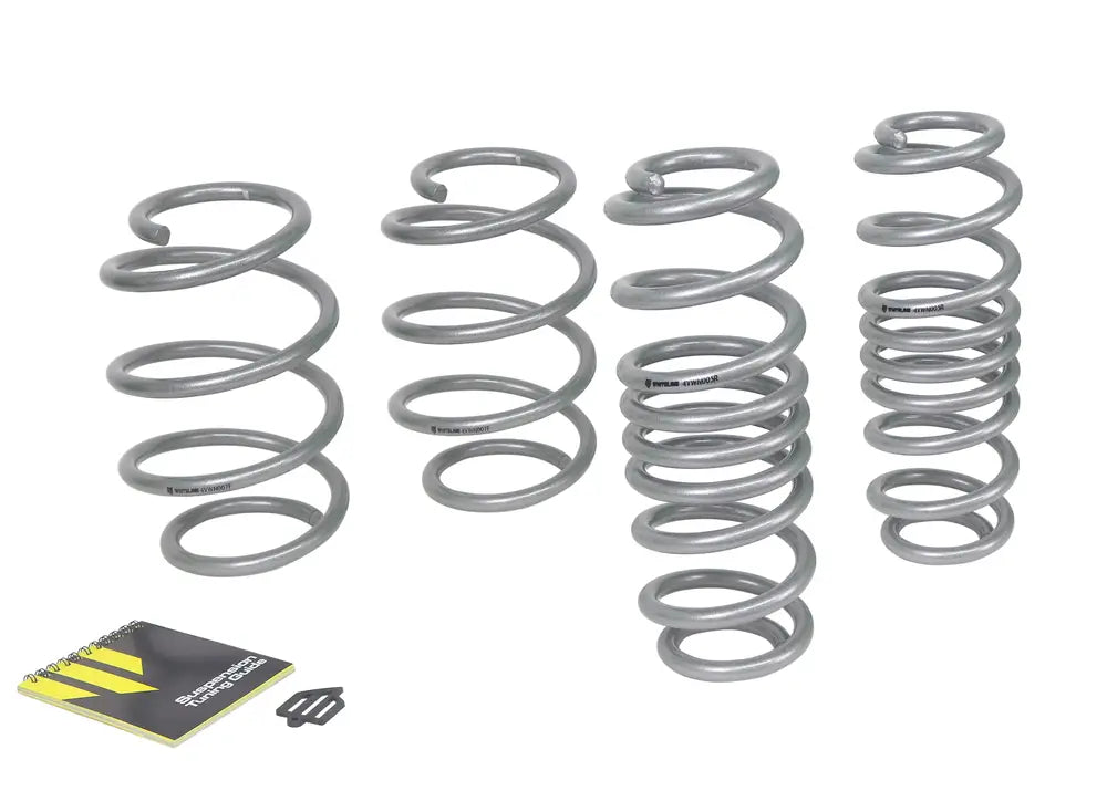 Whiteline Performance Coil Springs - Lowered for VW GOLF MK8 GTI, GTD TYP CD (2020-ON)