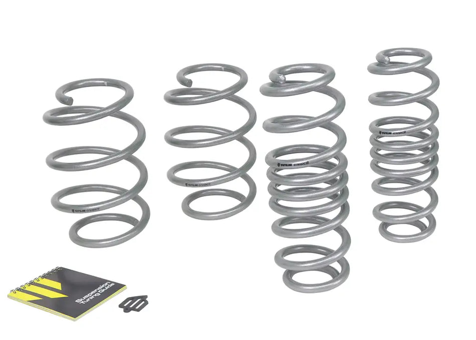 Whiteline Performance Coil Springs - Lowered for VW GOLF MK8 GTI, GTD TYP CD (2020-ON)