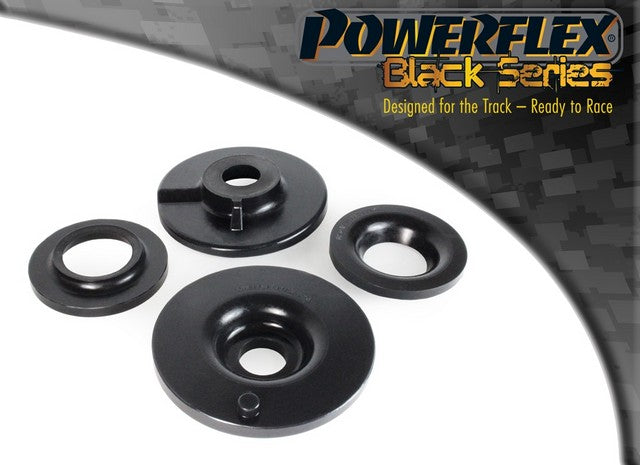 Powerflex Rear Upper and Lower Spring Isolator Pads for Hyundai Elantra Models AE CN7 inc N (2020 ON) in Black