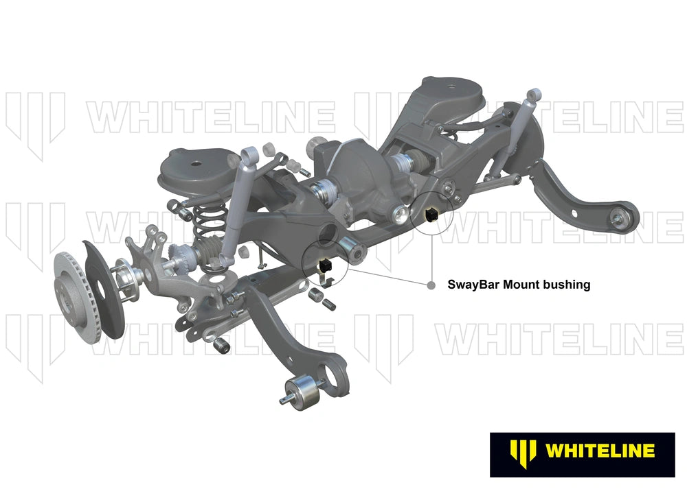 Whiteline Performance Sway Bar - Mount Bushing Service Kit (24mm) for FORD AUSTRALIA FOCUS LV RS (2010-2010)