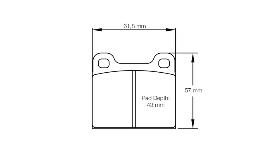 PAGID Racing RS 14 for S4304 Shape