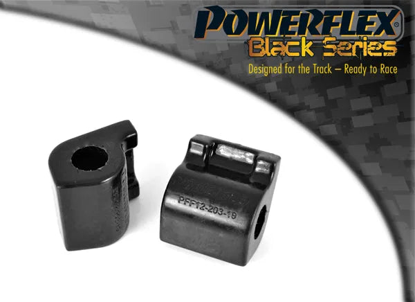 Powerflex Front Anti Roll Bar Bush 18mm for Citroen C3 Models (2002-2010) in Black