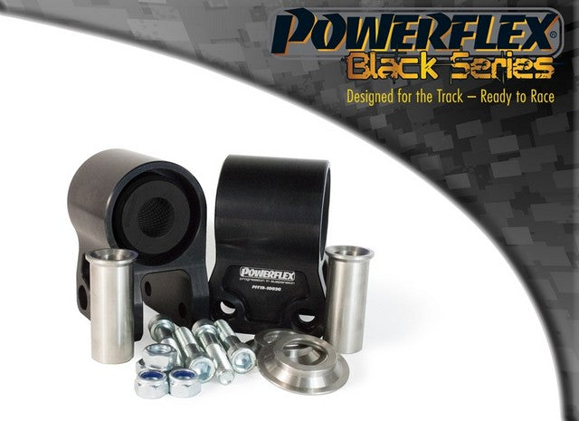 Powerflex Front Wishbone Rear Bush Anti-Lift & Caster Offset for Volvo S40 (2004 - 2012) in Black