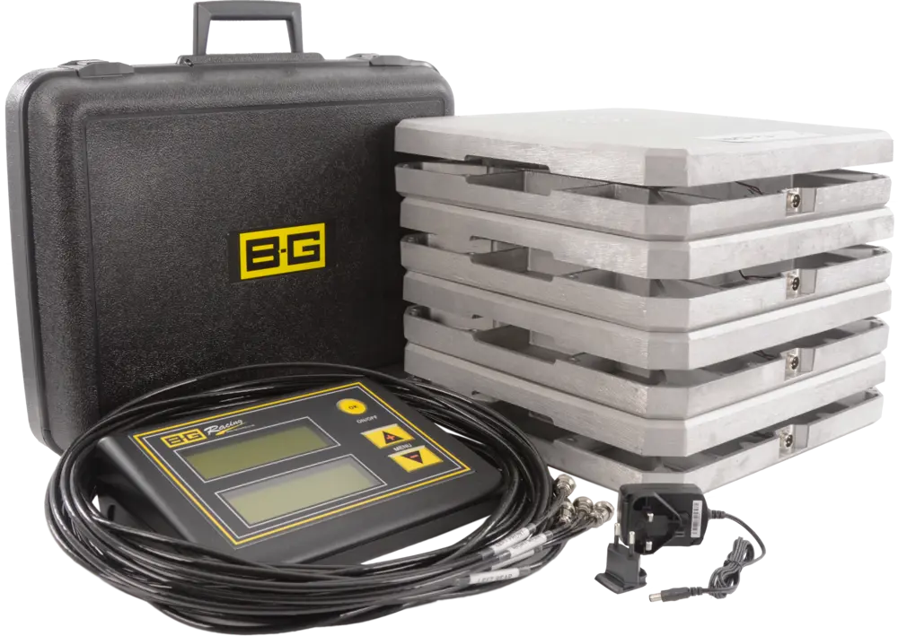 B-G Racing 3" Clubman Race Scales (Set Of 4)