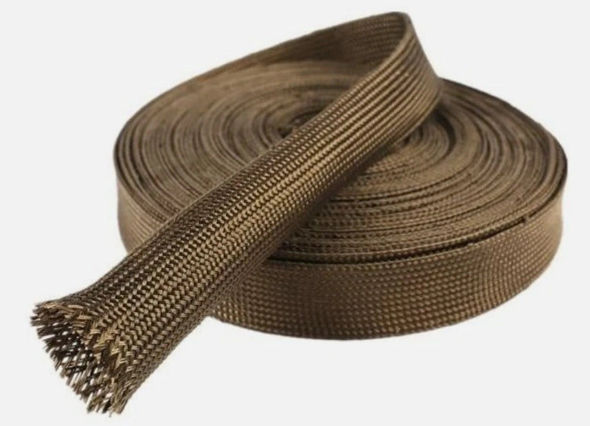 B-G Racing Titanium Wrap Heat Sleeve 1m Length x 30mm Internal Diameter