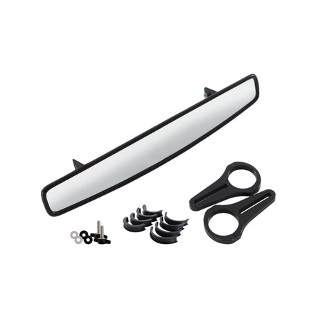 B-G Racing 15" Wide Angle Rear View Mirror With 1.75" Brackets