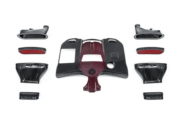 Eventuri Mercedes G63 W463, W463A, W464 ; M177 Engine code Carbon Intake