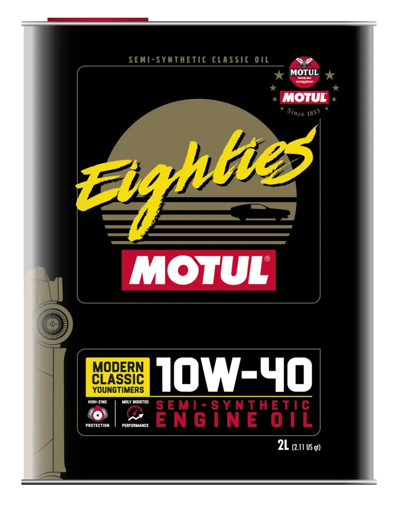 Motul CLASSIC EIGHTIES 10W-40 2L (METAL TIN)