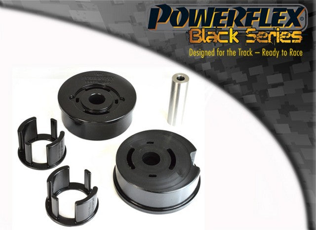 Powerflex Rear Lower Engine Mount Bush for Volkswagen Jetta Models MK2 A2 (1985-1992) in Black