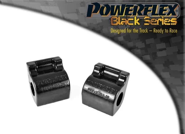 Powerflex Front Anti Roll Bar Bush 20mm for Citroen C2 (2003-2009) in Black