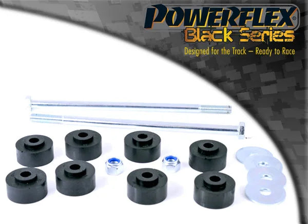 Powerflex Front Outer Roll Bar Mount for Vauxhall Opel Manta B (1982-1988) in Black