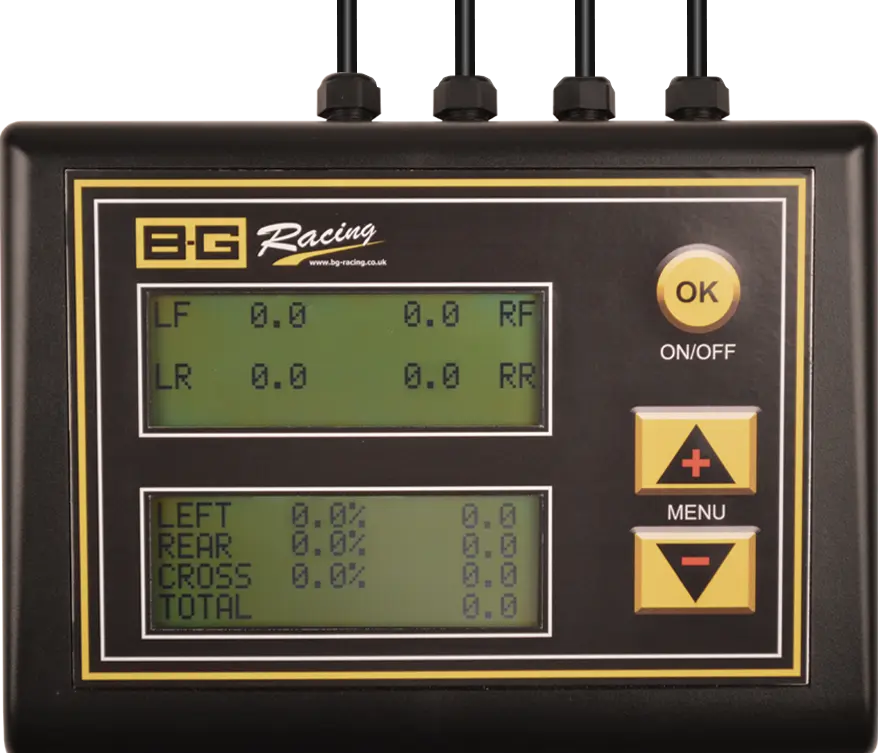 B-G Racing 3" Clubman Race Scales (Set of 4)