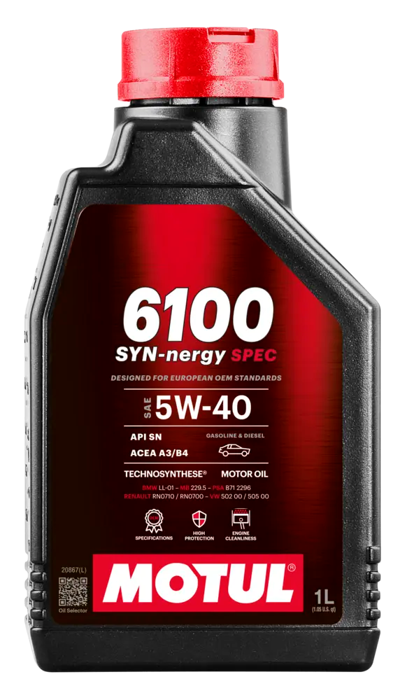 Motul 6100 SYN-nergy SPEC 5W-40 IL