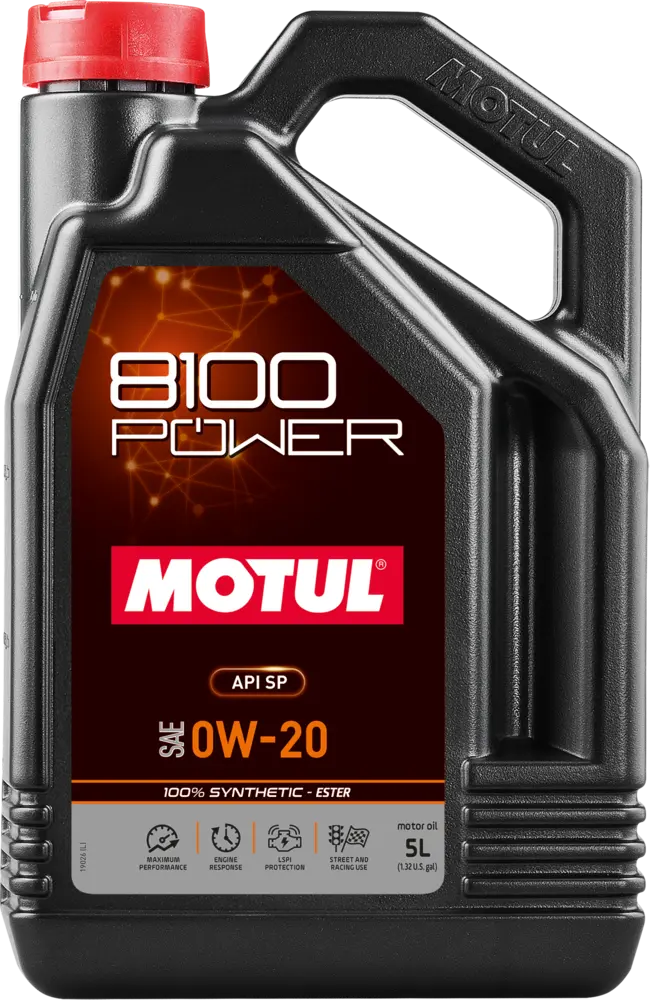 Motul 8100 POWER 0W-20 5L