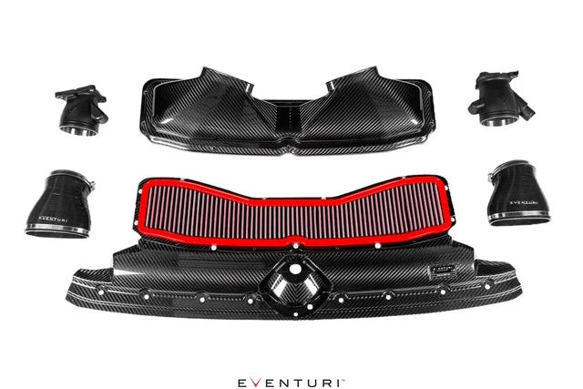 Eventuri Audi C8 RS6 RS7 Black Carbon intake Gloss