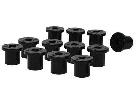 Whiteline Performance Spring - Front/Rear Eye and Shackle Bushing Kit for TOYOTA LAND CRUISER 60 SERIES (1980-1989) (W71042)