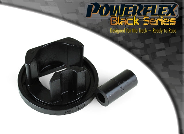 Powerflex Lower Engine Mount Bush Insert for Alfa Romeo 4C (2013-) in Black