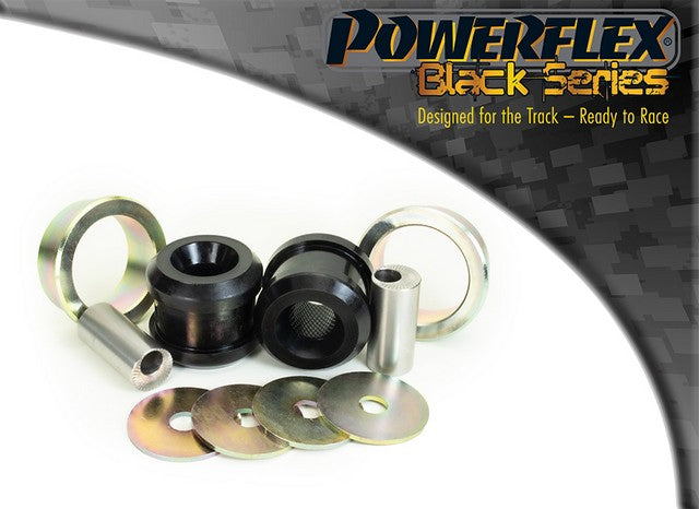Powerflex Front Arm Rear Bush Caster Offset for Renault Clio Models IV inc RS (2012 - 2019) in Black