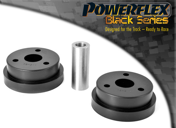 Powerflex Rear Lower Engine Mount Front 73mm for Toyota MR2 Models Gen2 SW20 (1989 - 1999) REV 2 to 5 (1991 in Black