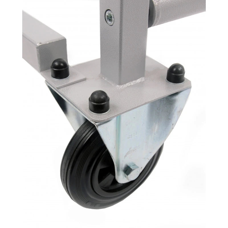 B-G Racing Powder Coated Wheel & Tyre Trolley Standard Pp Wheel Set (Inc Carriers)