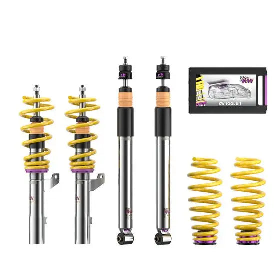 KW V3 Coilover for FIAT Punto, Punto Evo, Grande Punto, (199) incl. Abarth 10/05 -