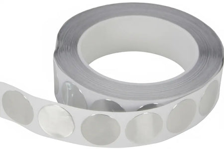 B-G Racing Aluminium Foil Discs - Ø25mm - 100 Discs Per Roll