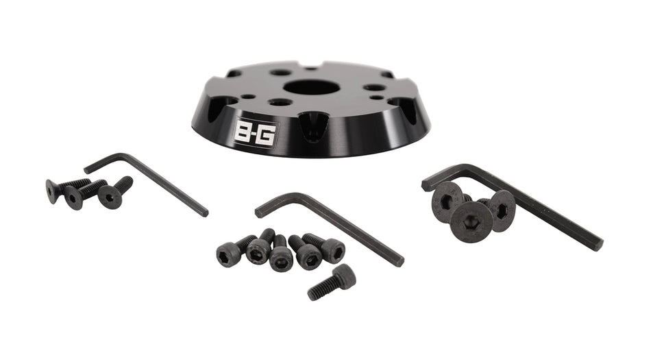 B-G Racing Steering Wheel Adaptor Momo 6x70mm To America 3x50.8mm Pcd (With Screws)
