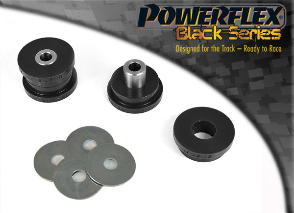 Powerflex Rear Shock Absorber Top Mounting Bush for Fiat 500 Models US inc Abarth (2007 ON) For Earlier Models and All Automatic Cars, Use PFR5-421 Inserts in Black