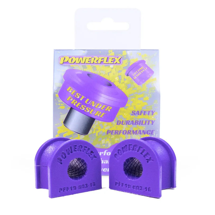 Powerflex Front Anti Roll Bar Bush 16mm for Ford Escort Models MK5,6 & 7 inc RS2000, Orion Mk3 (1990-2001)