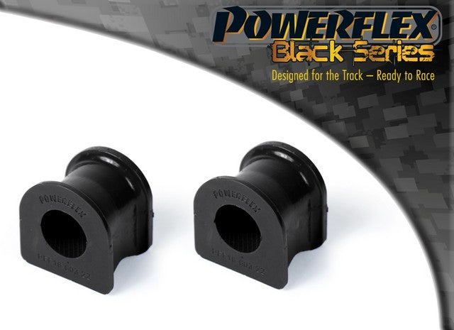Powerflex Front Anti Roll Bar To Chassis Bush 22mm for Lancia Dedra inc Integrale (1989-1999) in Black