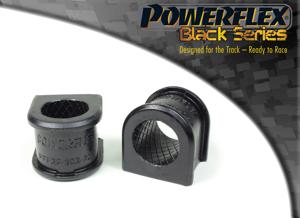 Powerflex Front Anti Roll Bar Mount 25.5mm, MPS Only for Mazda 3 BK (2004-2009) in Black