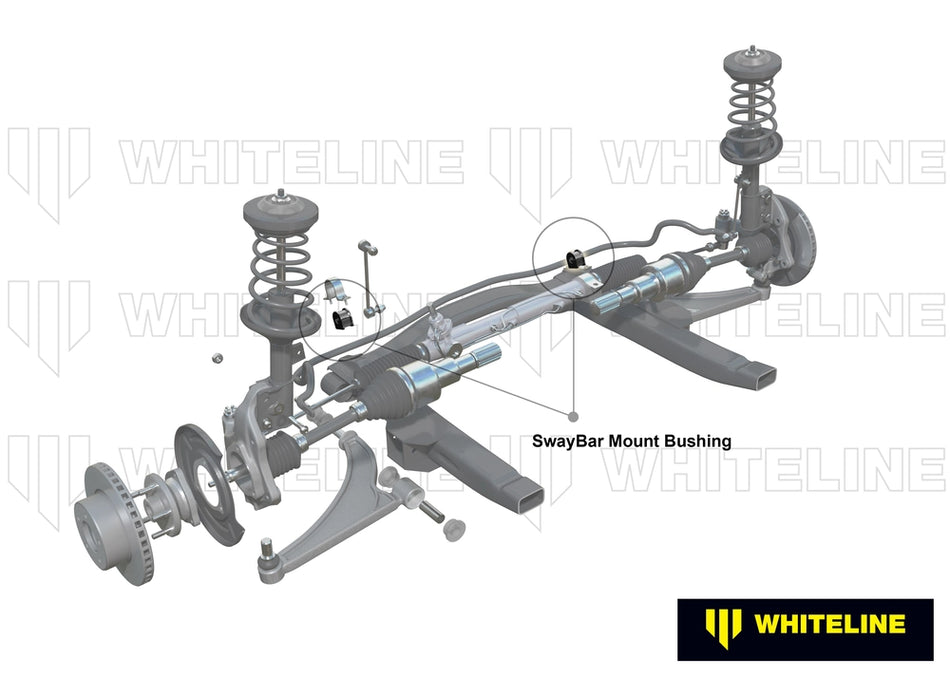 Whiteline Performance Sway Bar - Mount Bushing Service Kit (27mm) for BMW 3 SERIES E36 COMPACT (1994-2000)
