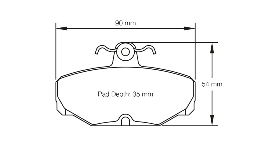 PAGID Racing RS 14 for S1163 Shape
