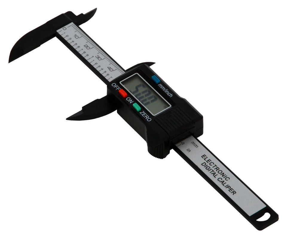 B-G Racing Carbon Fibre Composite 100mm Digital Caliper/Vernier