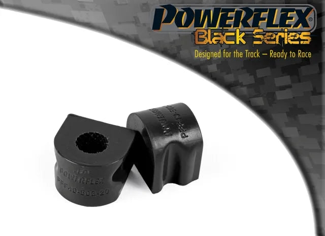 Powerflex Front Anti Roll Bar Inner Bush 23mm for Mercedes-Benz CLK W209 C209 A209 (2003-2010) OE bracket A2033232740 in Black
