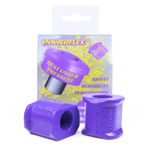 Powerflex Front Anti Roll Bar Inner Bush 18mm for Fiat Uno inc Turbo (1983-1995)