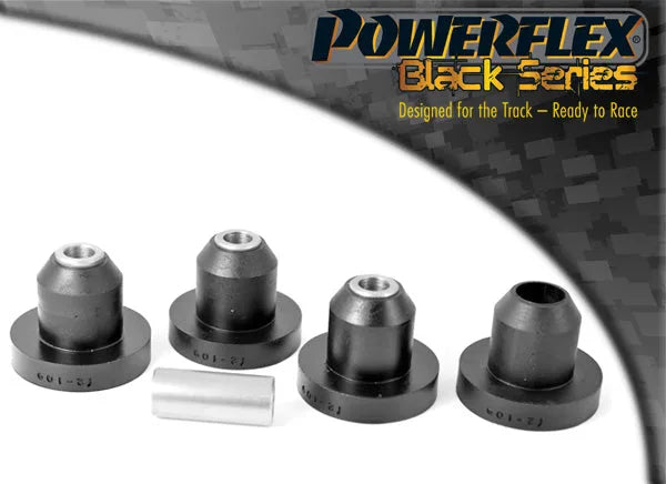 Powerflex Rear Beam Mount for Peugeot 106 (1991-2003) Bush Uses a M12 Bolt in Black