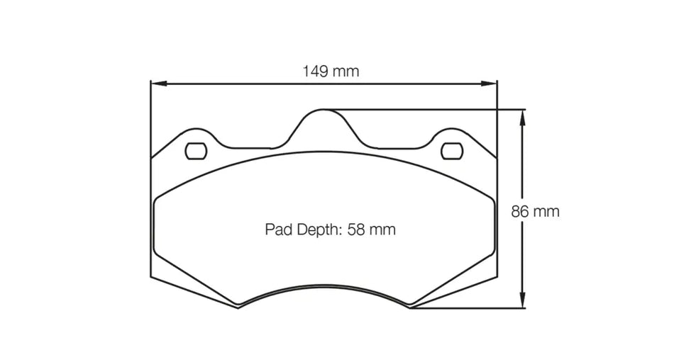 PAGID Racing RS 14 for S4346 Shape