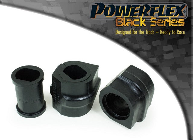 Powerflex Front Anti Roll Bar Bush To Chassis 20mm for Peugeot 206 (1998-2006) in Black