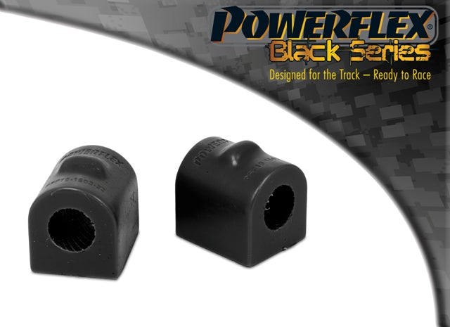 Powerflex Front Anti Roll Bar To Chassis Bush 22mm for Volvo V70 (2008 - 2016) in Black