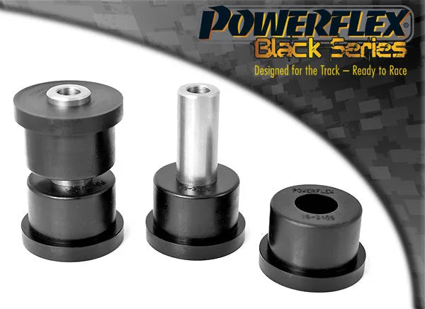 Powerflex Leaf Spring Mount Rear for Ford Escort Models Mk2 (1974-1981) in Black