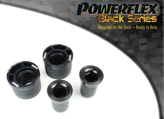 Powerflex Front Arm Rear Bush Caster Offset for Mini F57 Cabriolet (2014 - ON) in Black