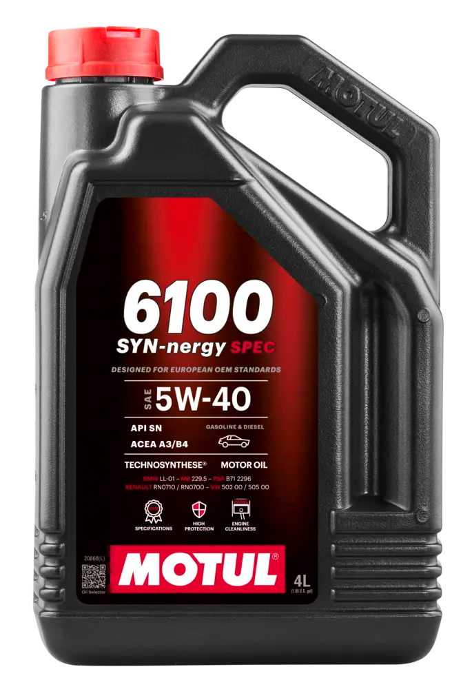 Motul 6100 SYN-nergy SPEC 5W-40 4L