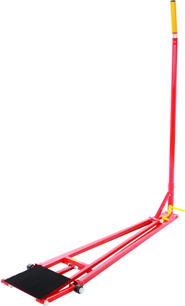 B-G Racing Red Track Saloon Quick Lift Jack Long With Safety Lock