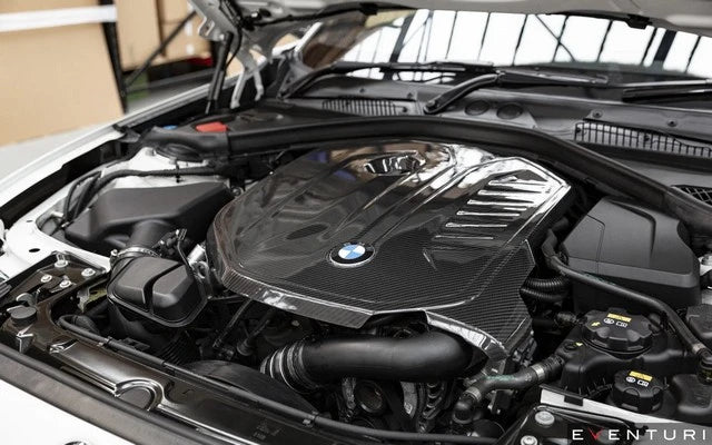 Eventuri BMW B58 M140i, M240i, M340i F Series Carbon Engine Cover