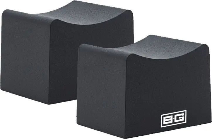B-G Racing BG Wheel Stands - 15 x 12 x 8" (Pair)