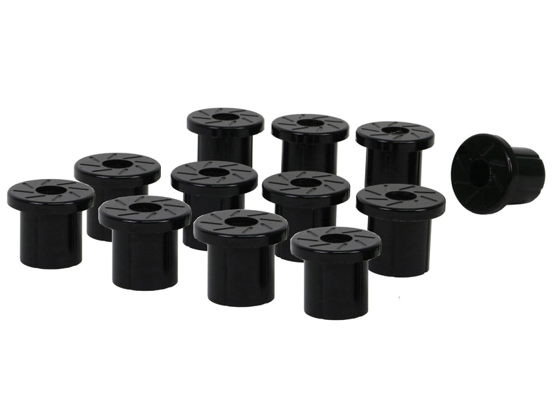 Whiteline Performance Spring - Front/Rear Eye and Shackle Bushing Kit for FORD AUSTRALIA MAVERICK DA CAB CHASSIS (1988-1994)