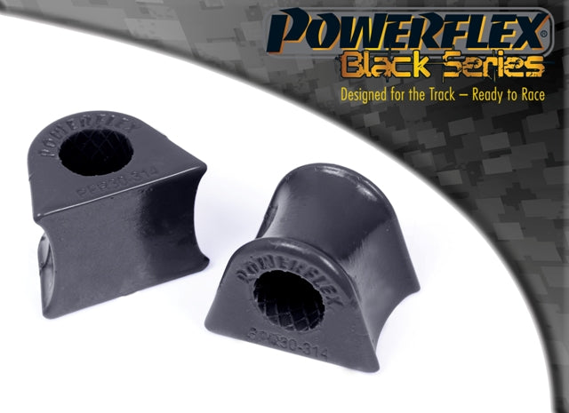 Powerflex Rear Anti Roll Bar Support Upper Bush for Lancia Delta HF Integrale inc Evo (1986 - 1995) in Black