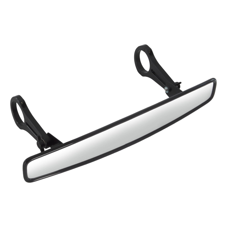 B-G Racing 15" Wide Angle Rear View Mirror with 1.75" Brackets