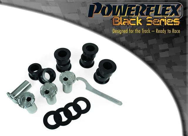 Powerflex Rear Trailing Arm Bush Adjustable for BMW 5 Series E34 (1988 - 1996) in Black